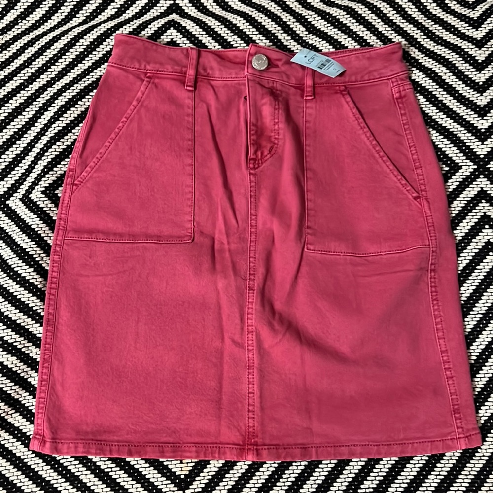 Loft mini skirt size 0/25 new with tags